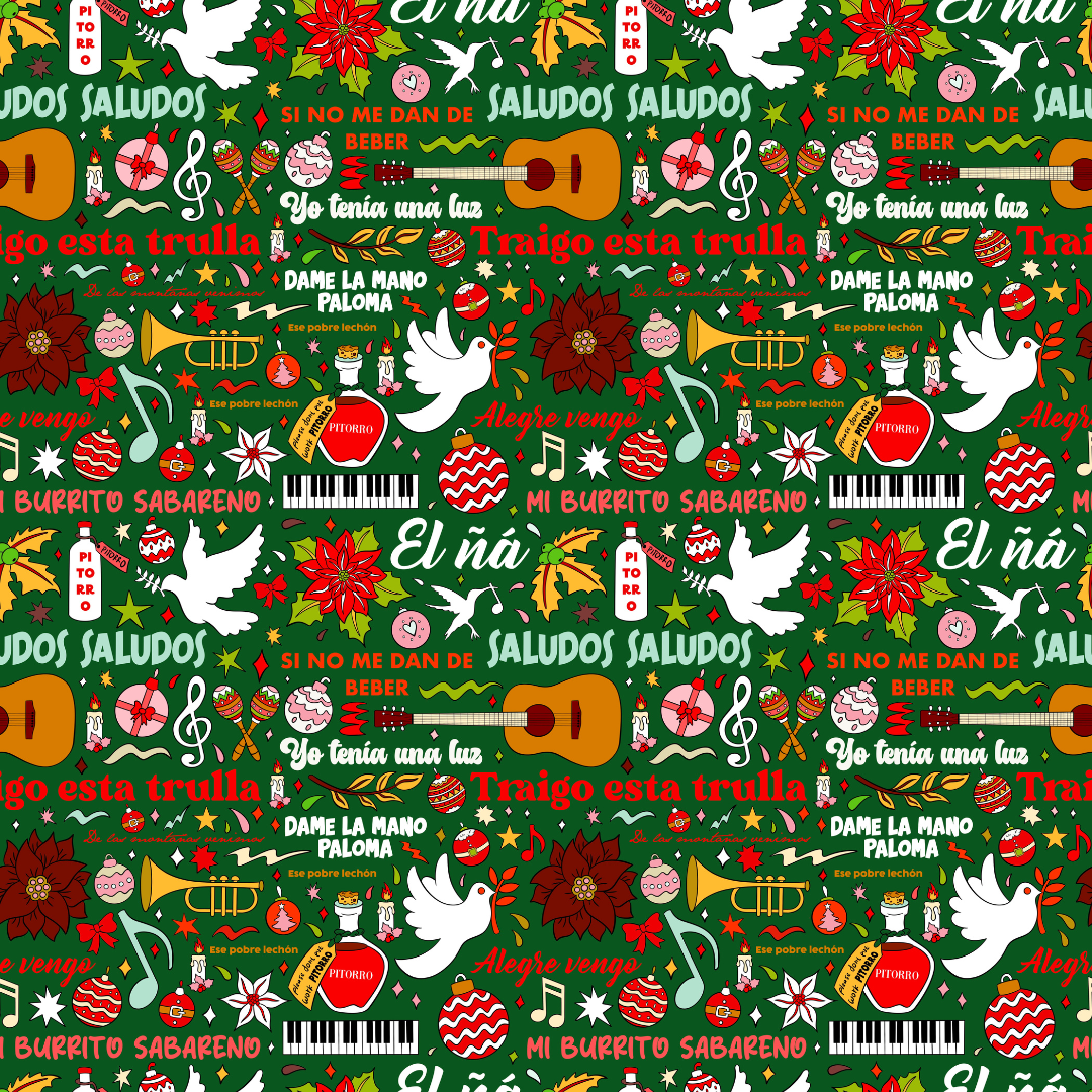 Palabreo Musical Pant Set