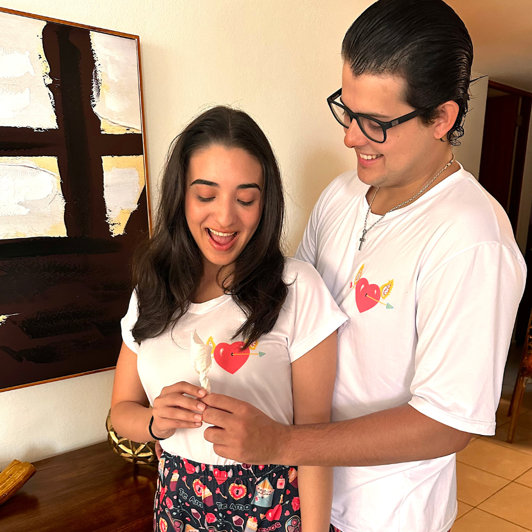 "Por Amor" set largo Mujer