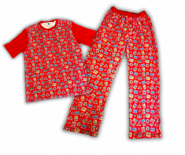 "Sellos Navideños" Unisex Pant Set
