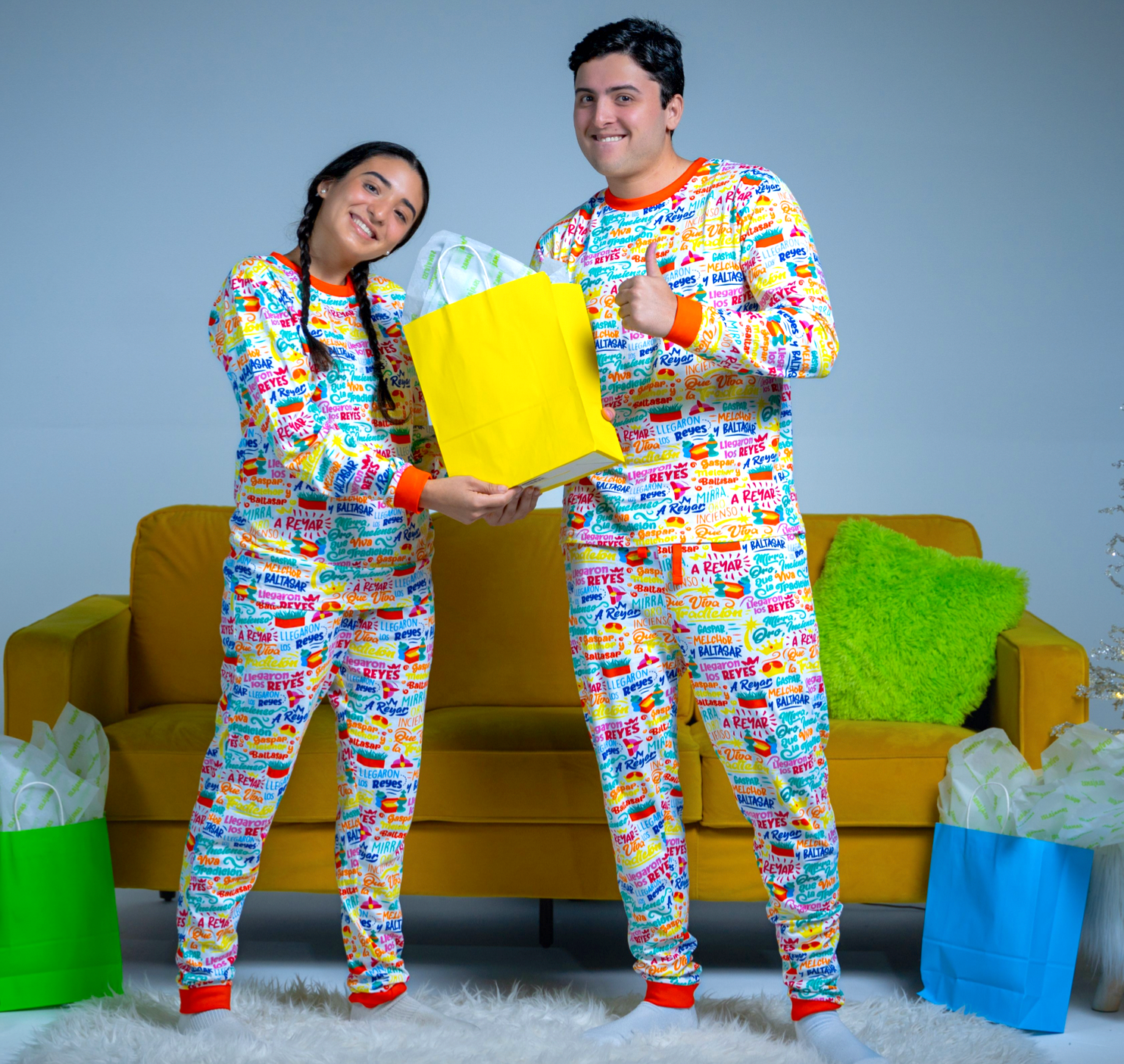 "Seguimos Reyando” Christmas long sleeve set