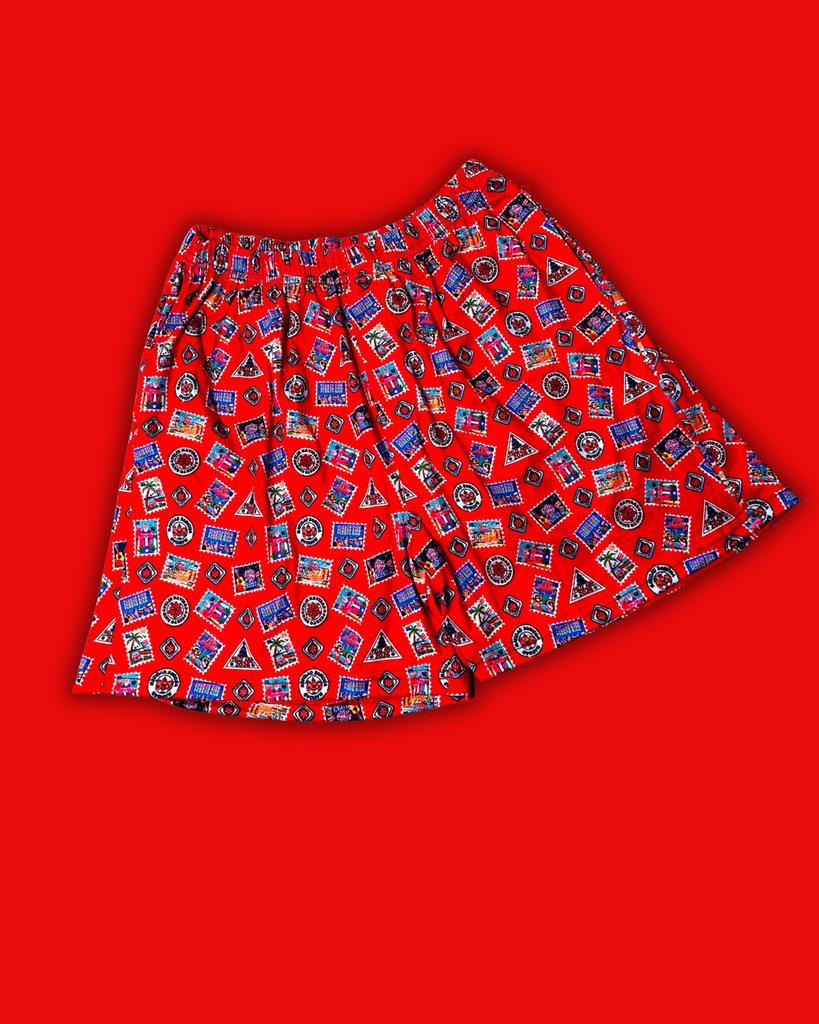 "Sellos Navideños" Unisex Bermuda Short Set