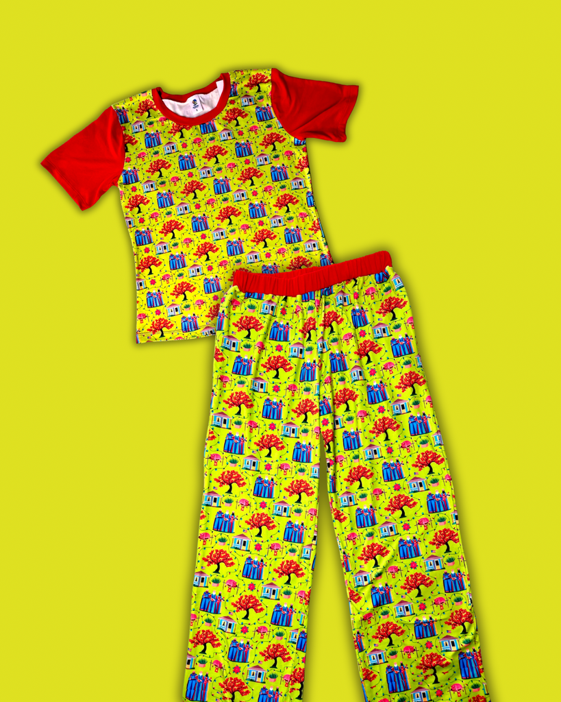 "Navidad en el Campo" Womans Pant Set