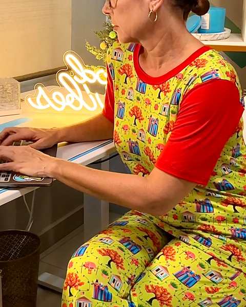 "Navidad en el Campo" Womans Pant Set