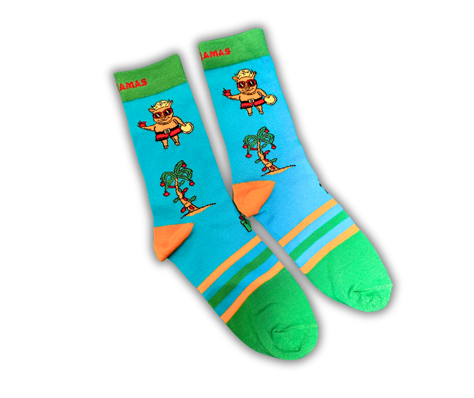 "La Rebelión del Lechón" Christmas Socks