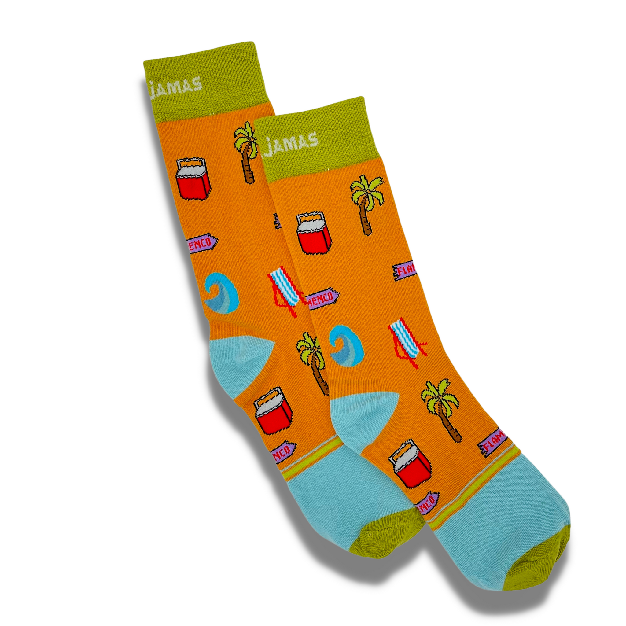 "Playa Flamenco" Socks