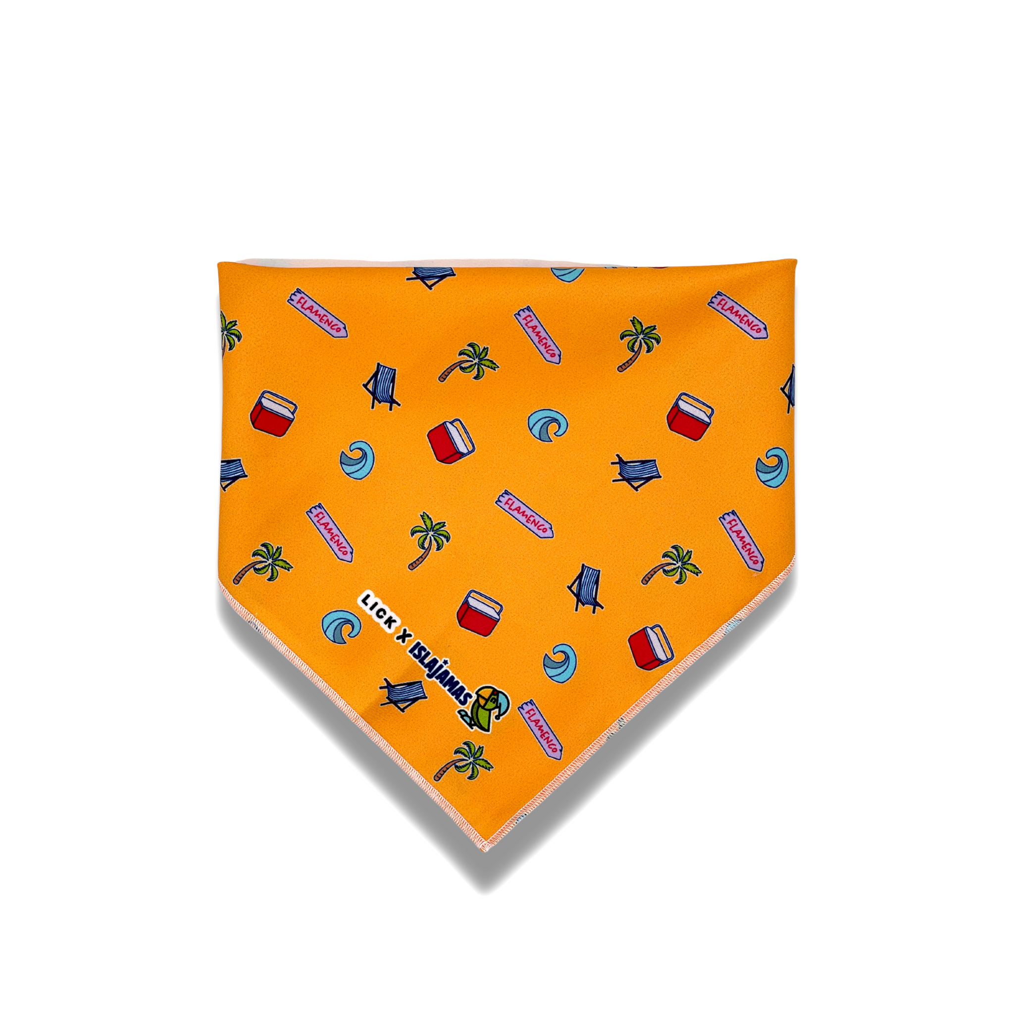 "Playa Flamenco" Dog Bandana
