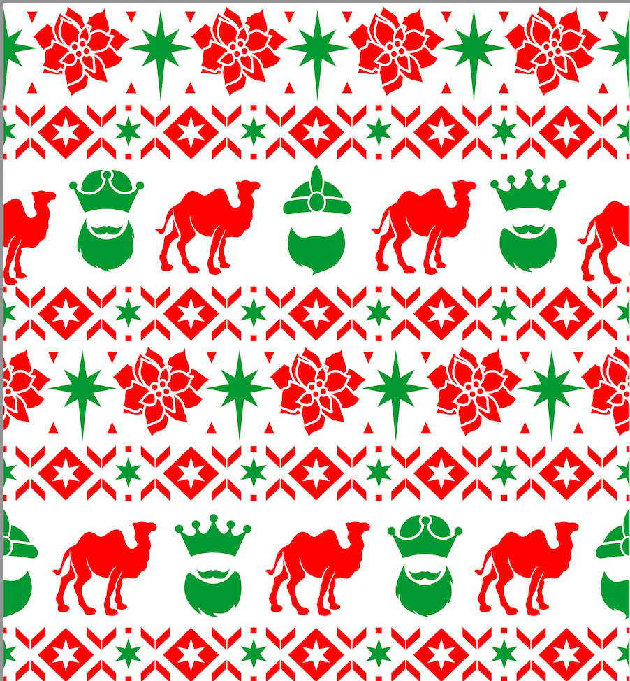"Llegaron los Reyes " Christmas long pant set