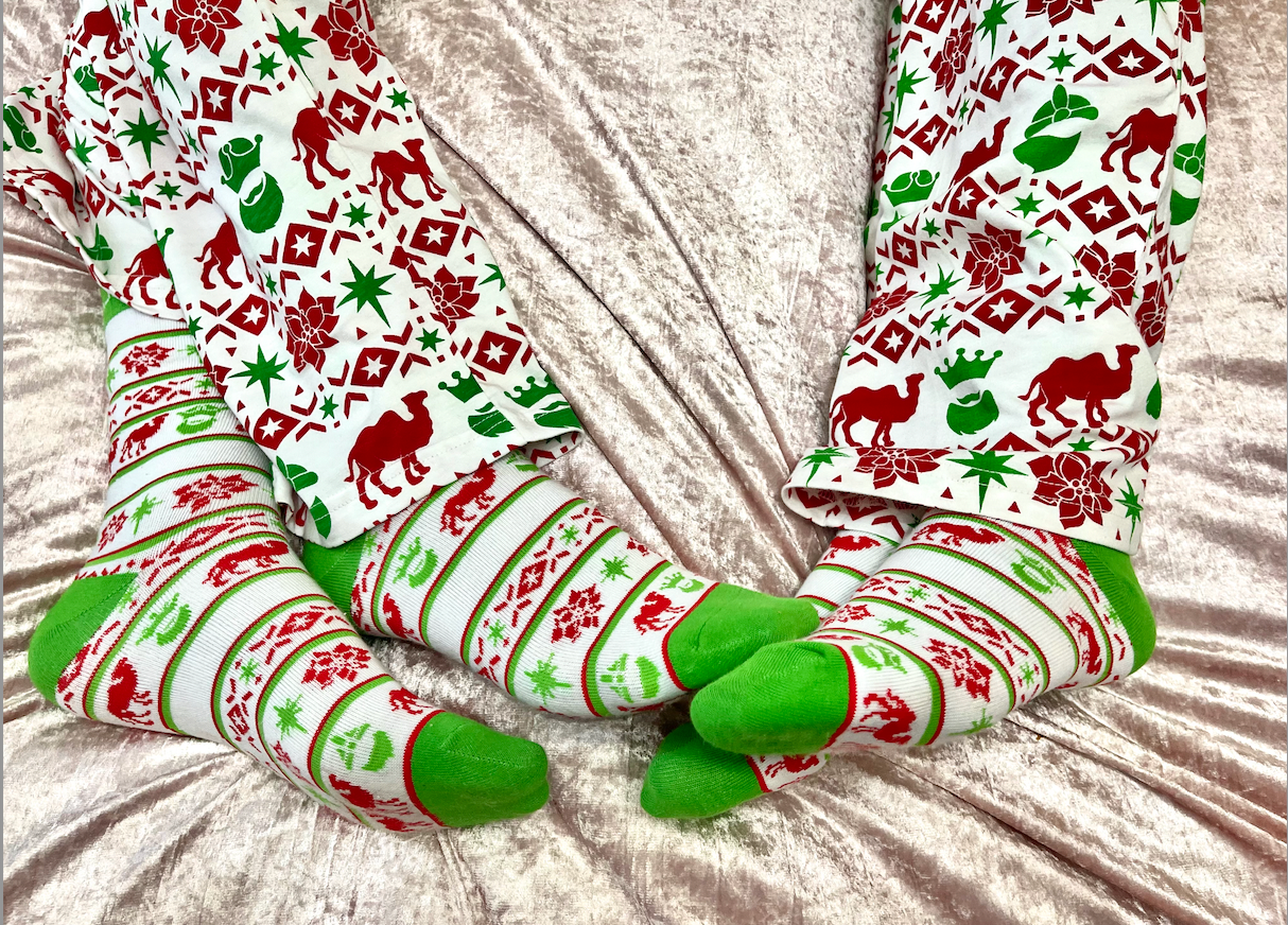 Llegaron los Reyes Christmas Socks