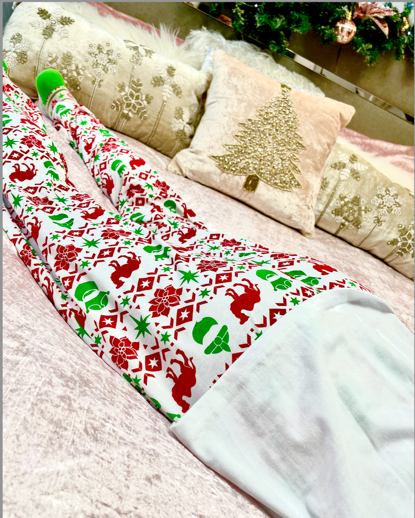 "Llegaron los Reyes " Christmas long pant set