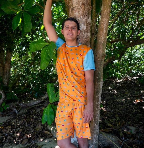 "Playa Flamenco" Pajama Set