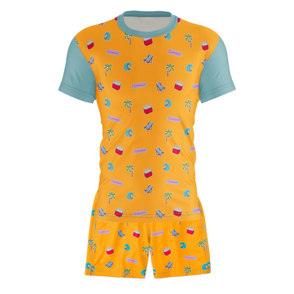 "Playa Flamenco" Pajama Set